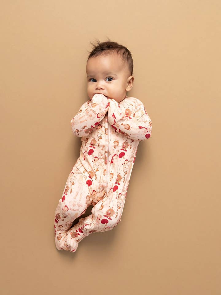 Ellie Sue - Wholesale Jumpsuit - Baby - Girl Power Zipper Romper