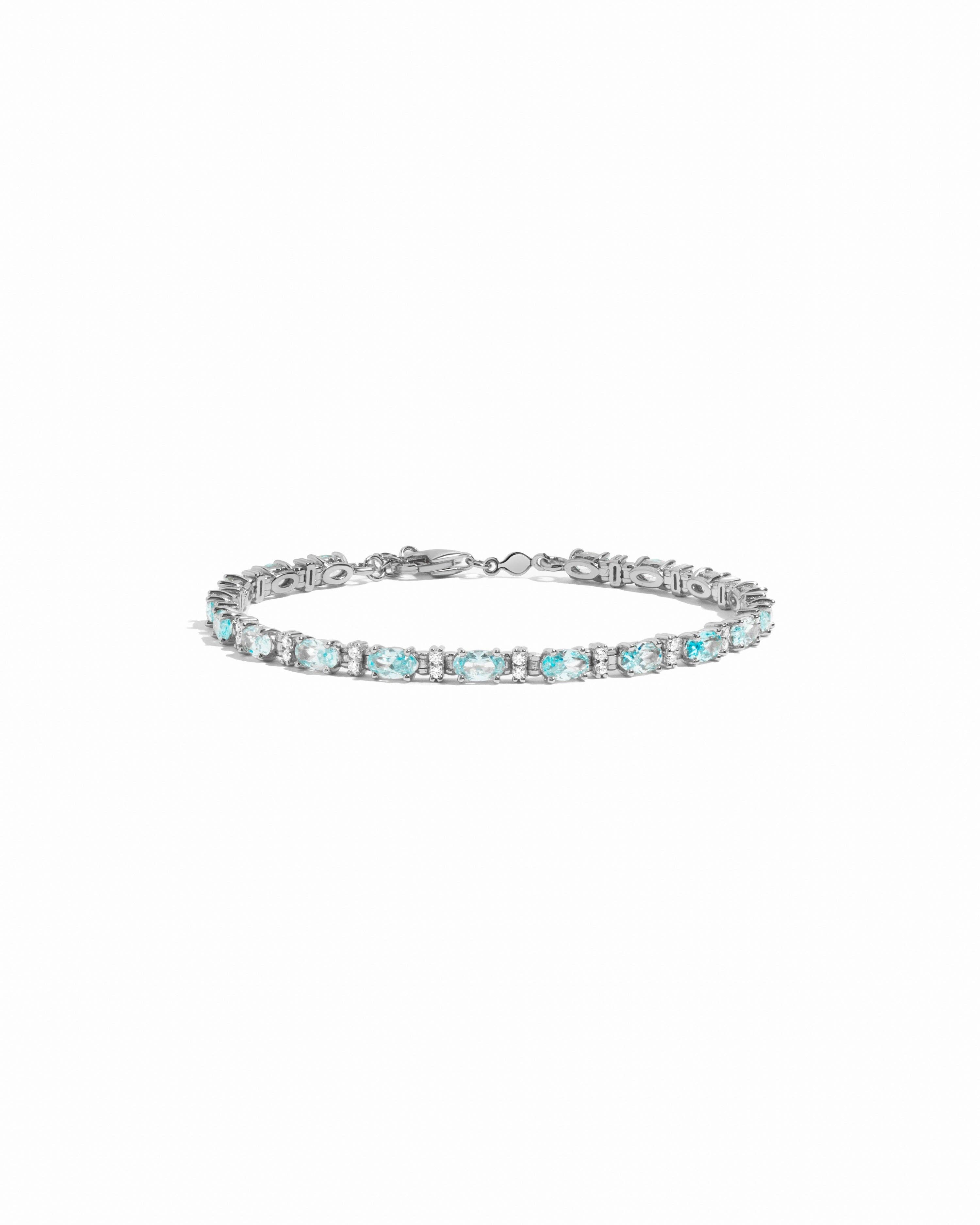 Sami Jewels - Wholesale Tennis Bracelet - Aquamarine Tennis Bracelet2