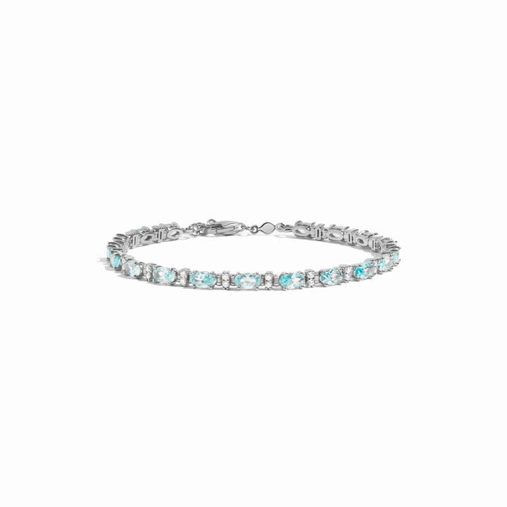 Sami Jewels - Wholesale Tennis Bracelet - Aquamarine Tennis Bracelet2