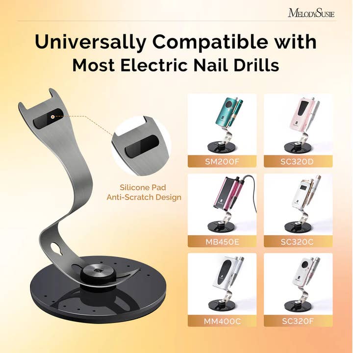 melodysusie - Wholesale Nailcare Set - Nail Drill Machine Holder with 10 Holes Nail Drill Bits