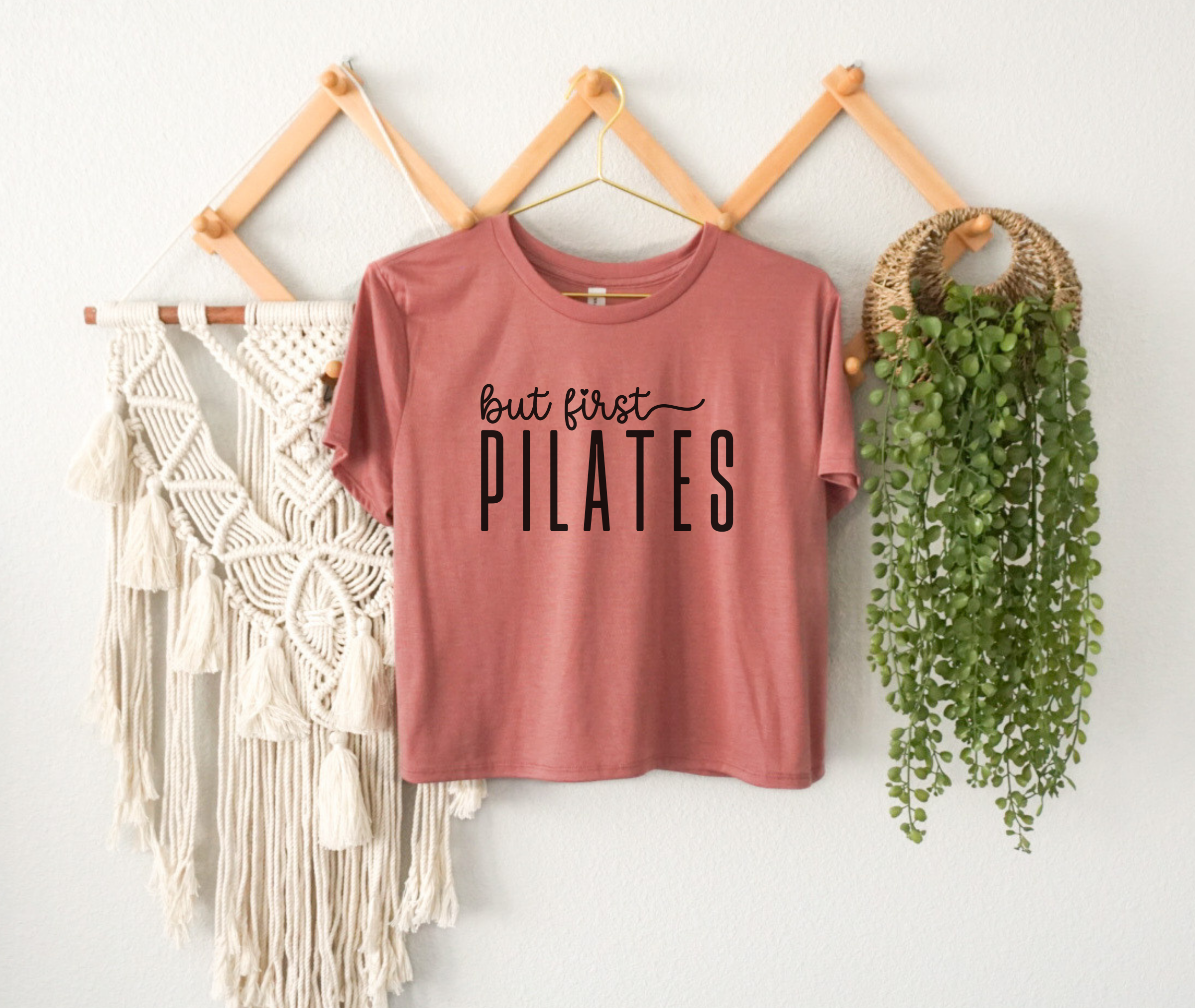 Stiles Tee Co. - Wholesale Screen Printed T-Shirt - Women's - Pilates crop top | Workout shirt for women | Fitness tee2