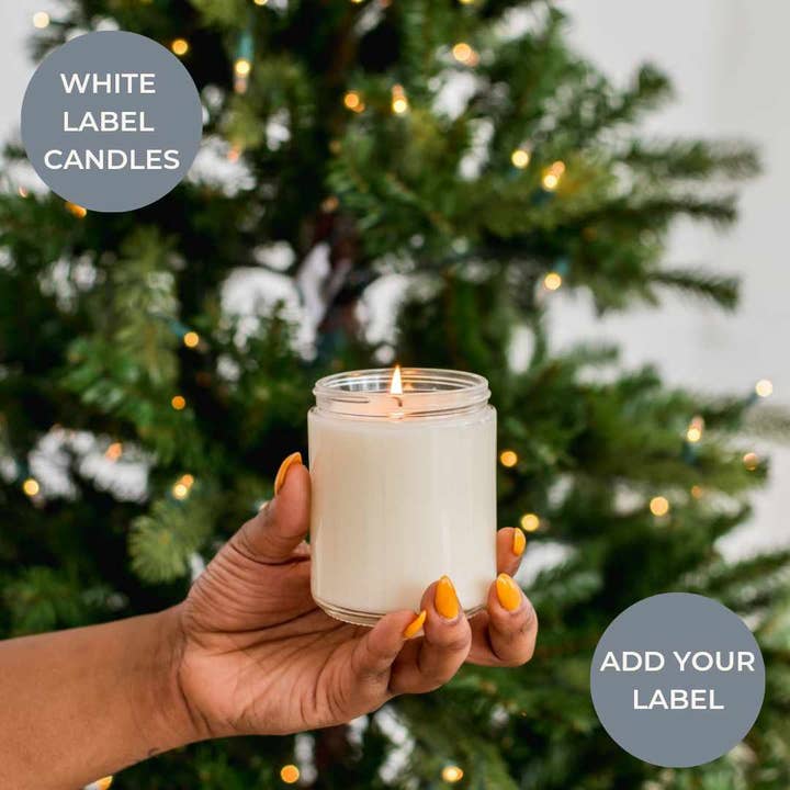 Sleep Easy Candle Company - Wholesale Jar/Filled Candle - Private Label Candles - White Label, Brandless Candles1