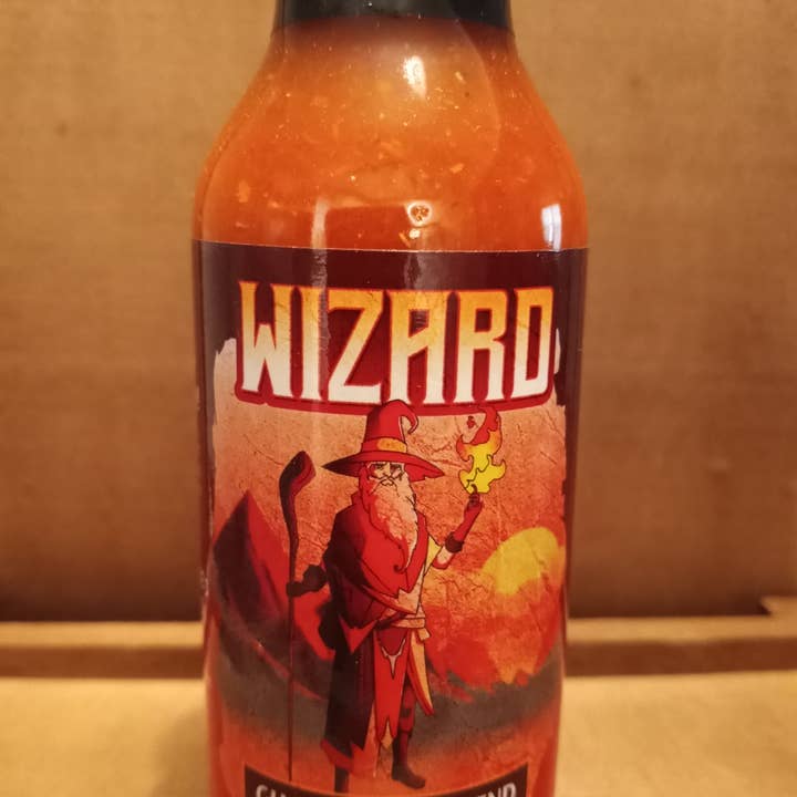 5 Oz Wizard Hot Sauce 1/2 Case for wholesale by The Spice Trade Outpost