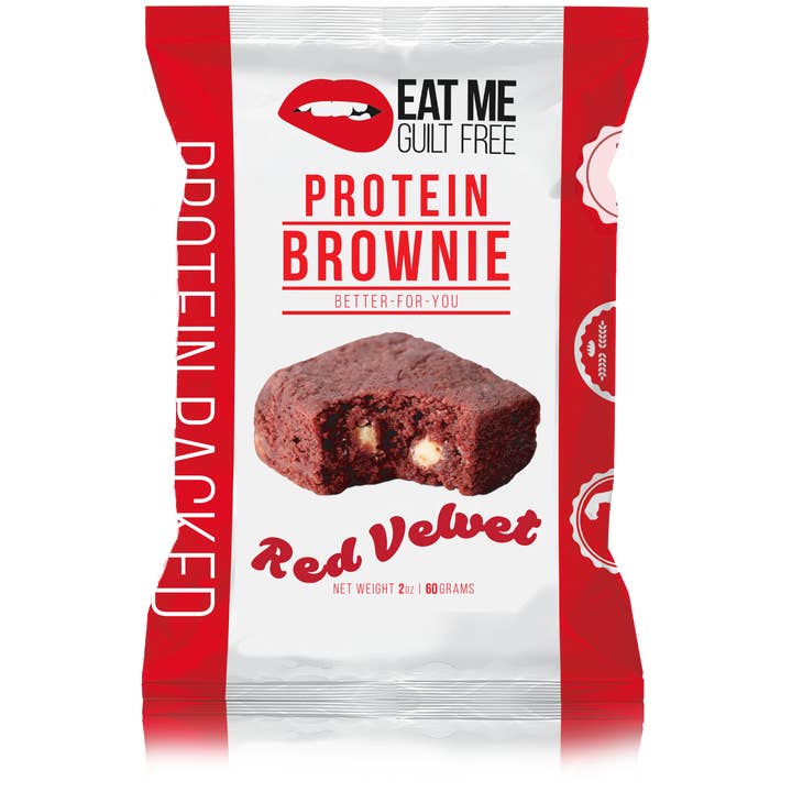 Eat Me Guilt Free - Wholesale Brownie - Red Velvet Brownie