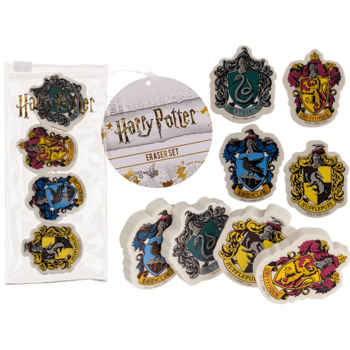 Out of the blue KG – Großhandel Radiergummis – Radiergummi, Harry Potter, 4er-Set