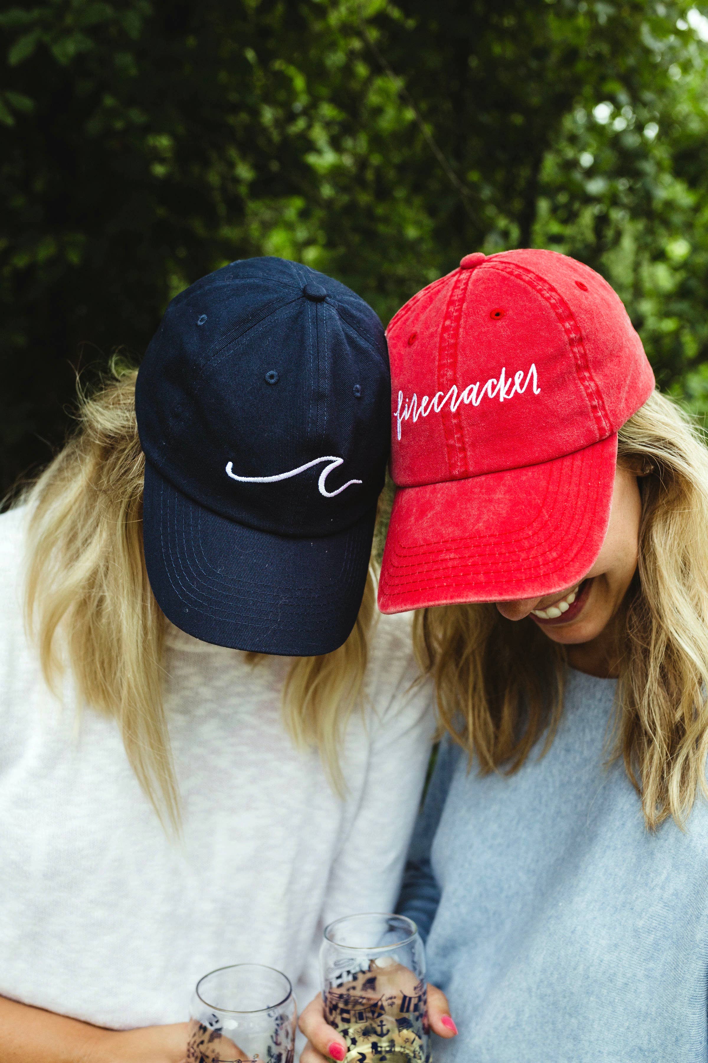 Waves of Grace Letter Co. - Wholesale Baseball Cap - Women's - Firecracker baseball hat3