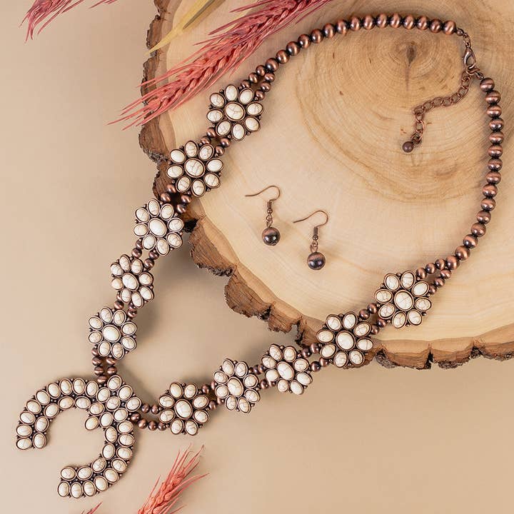 Squash Blossom halskæde for engroshandel hos Your Fashion Wholesale