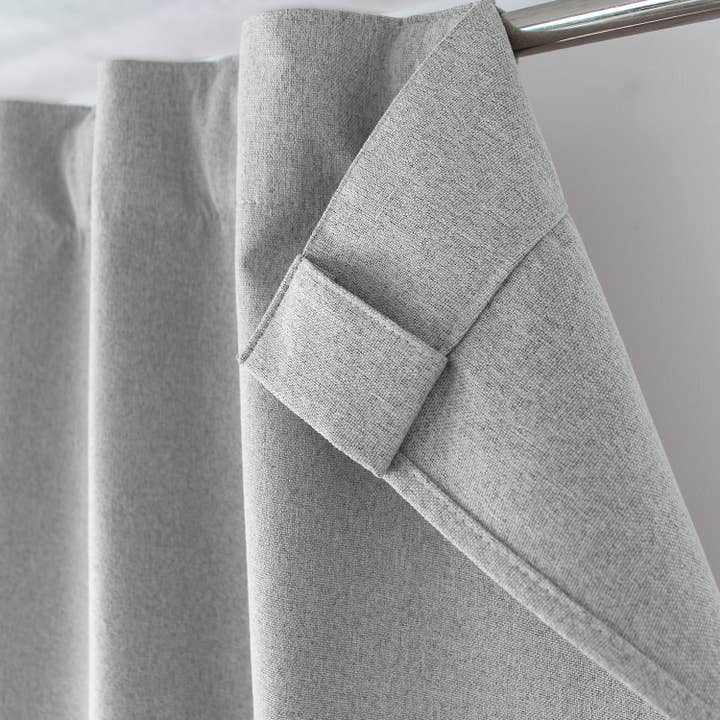 DECOSTARS - CmaDECO - Wholesale Curtain - 100% Blackout Curtain, 140x240cm, Hidden Tabs, Eclipse7