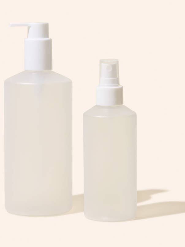 Slant shoulder PET bottle for wholesale by makesy