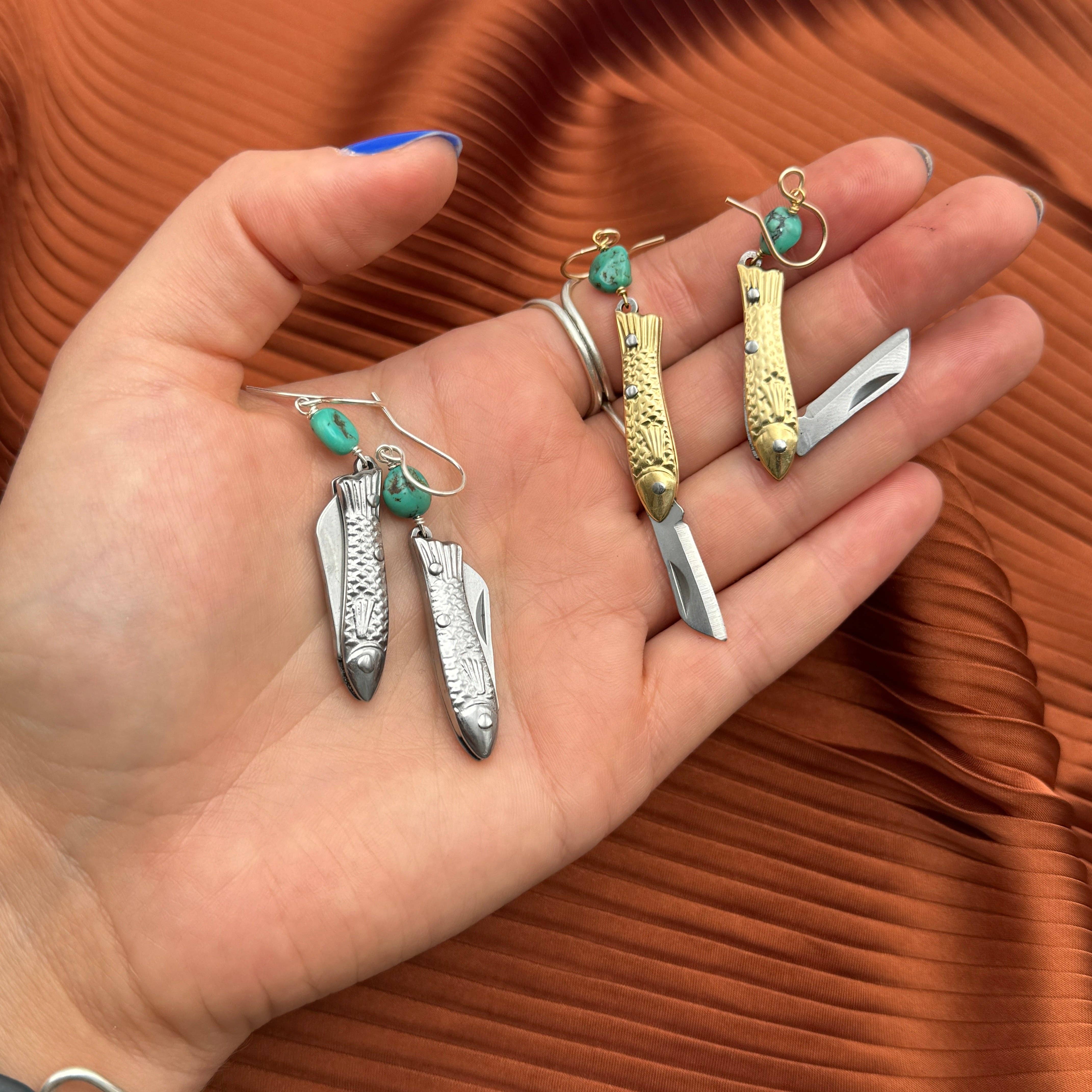 Fluff Hardware - Wholesale Dangle Earrings - Handmade Feeesh Billie Earrings2