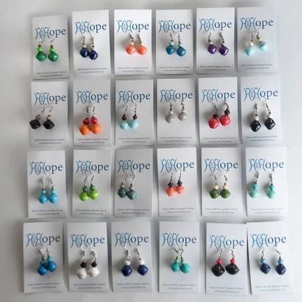 Kupenda (Favorite) Øreringe, Sæt med 24 for engroshandel hos Project Have Hope