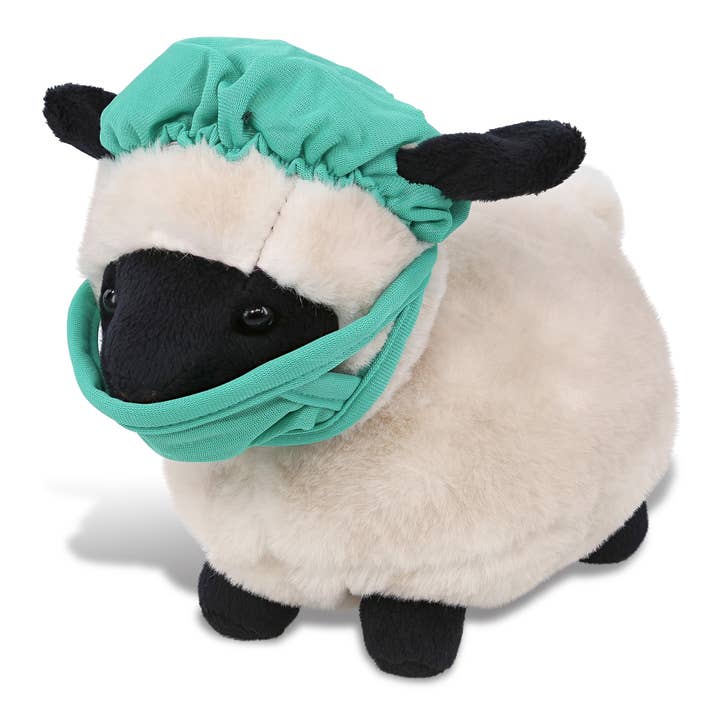Cota Global - Wholesale Stuffed/Plush Toy - Kids & Baby - Plush Doctor - Super Soft Plush - Valais Blacknose Sheep