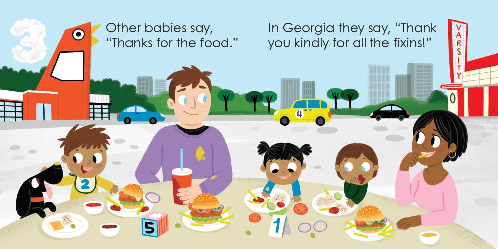 Sourcebooks - Wholesale Baby & Toddler Book (0-2) - Georgia Baby2