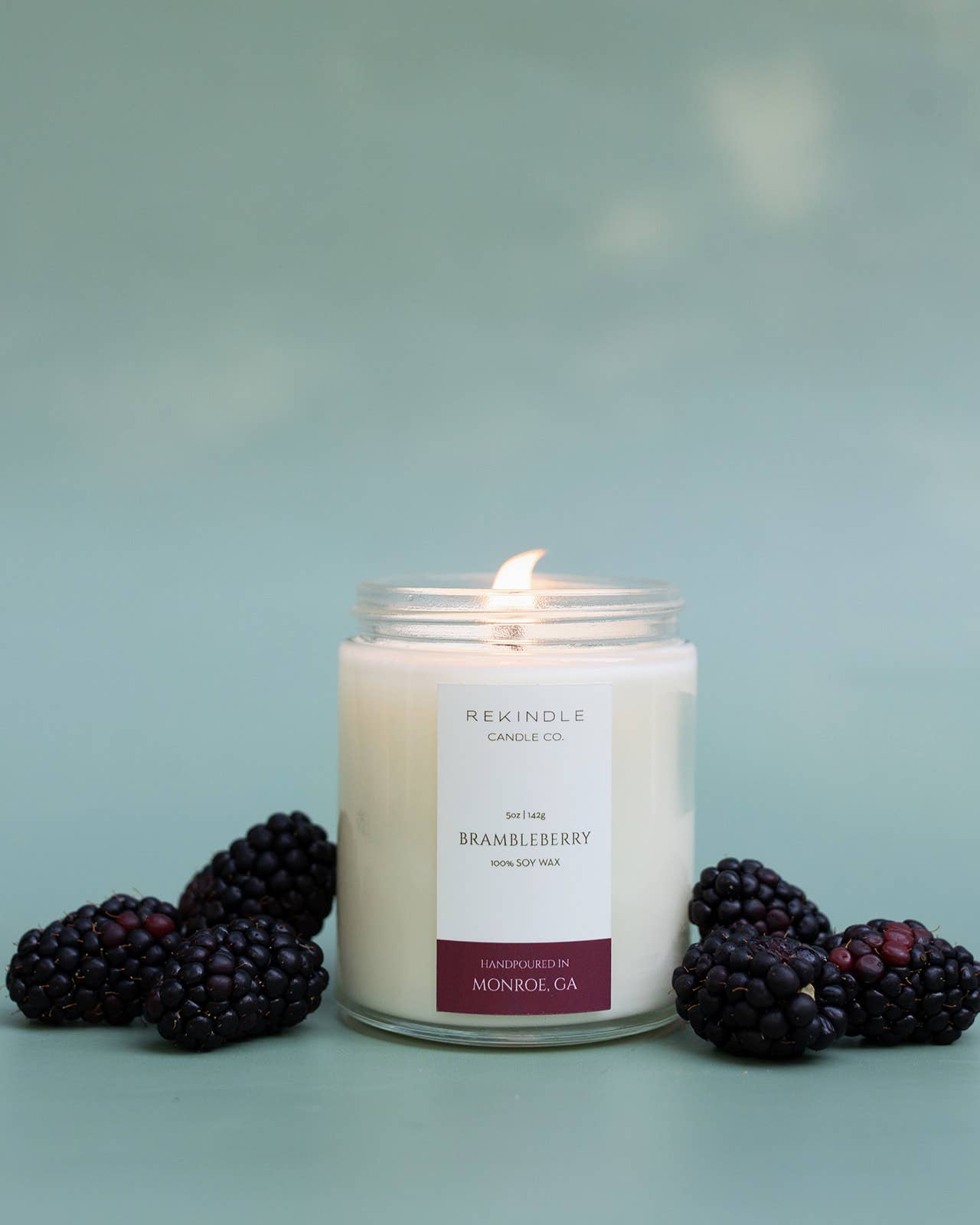 Rekindle Candle Co - Wholesale Jar/Filled Candle - Brambleberry Cotton Wick Soy Candle1