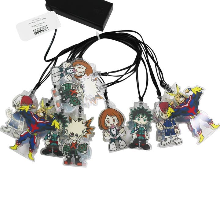 My Hero Academia Battery Powered String Lights, w/ 10 Lights for wholesale by Just Funky