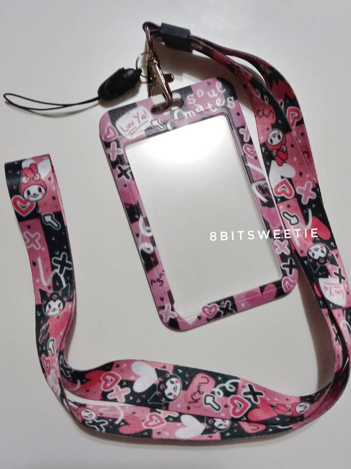 Kuro X Melo Deco Card Holder and Lanyard for wholesale by 8bitsweetie