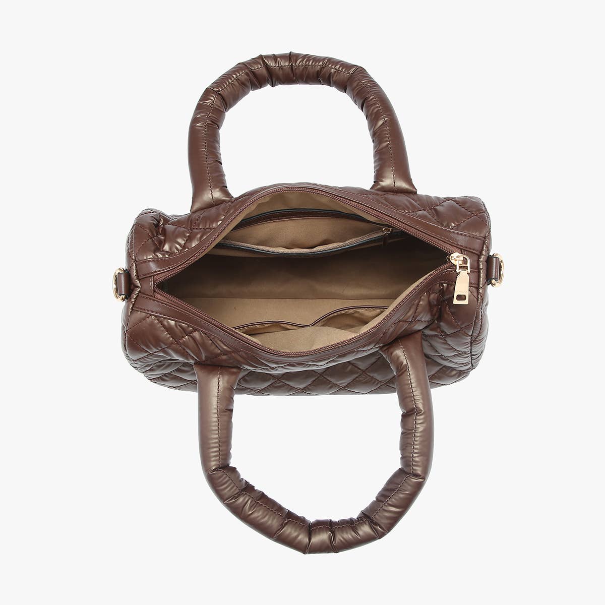 Jen & Co. - Wholesale Tote Bag - Women's - M2400 Trista Quilted Nylon Satchel/Tote3