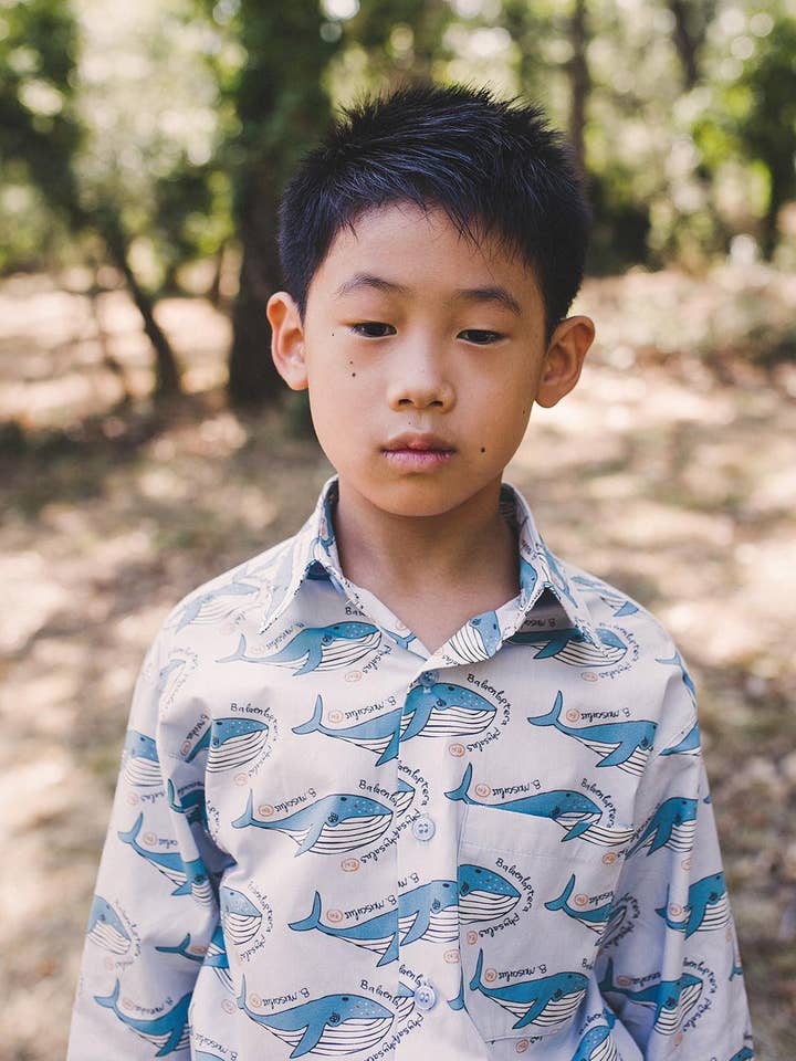 Whales Kid Shirt para venta al por mayor de Pigs&Roses