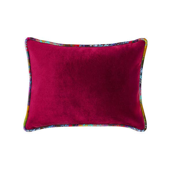 The Luxe - Lumbar Fuchsia with Vintage Gypsum Welt for wholesale by SmithHönig
