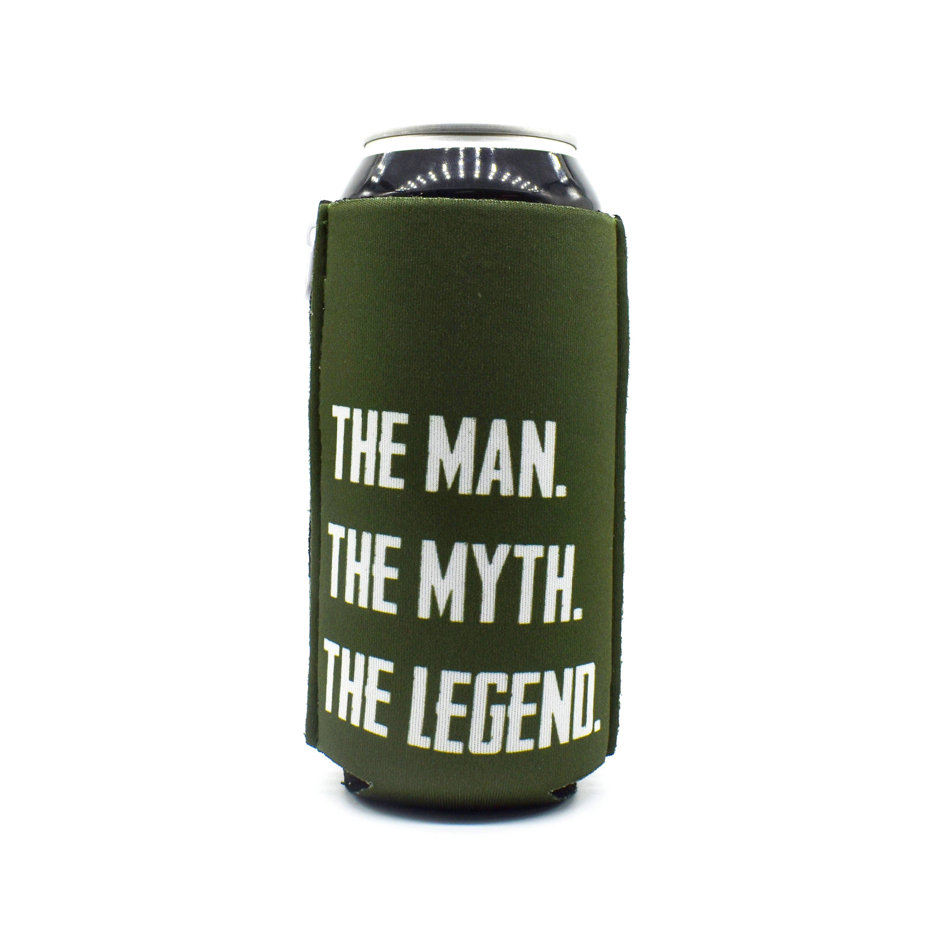 ZipSip - Wholesale Drink Huggers & Koozies - The Man. The Myth. The Legend.3