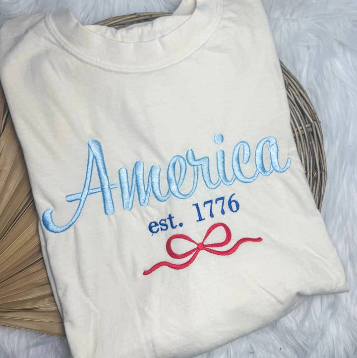 Shop Southern Belle - Wholesale T-Shirt - Women's - 1776 America USA Patriotic 4th of July Short Sleeve