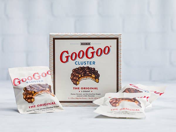 Goo Goo Cluster - Wholesale Chocolate Covered Sweets - Original 3 Count Box (12 count case)