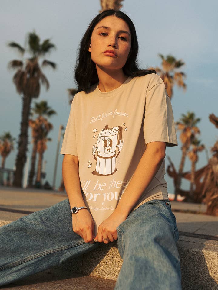 I'll be there for you | Dust Tee for wholesale by Nostalgic Apparel