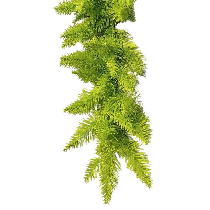 David Christopher's Collection - Wholesale Bunting/Garland - Lime Green Garland 9' x 10"0