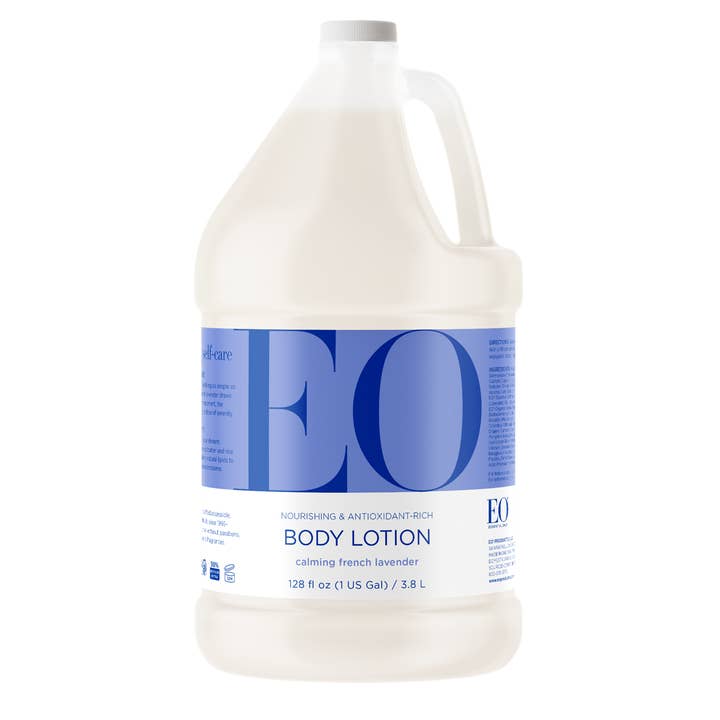 EO + Everyone - Wholesale Body Cream/Lotion - French Lavender Body Lotion Gallon
