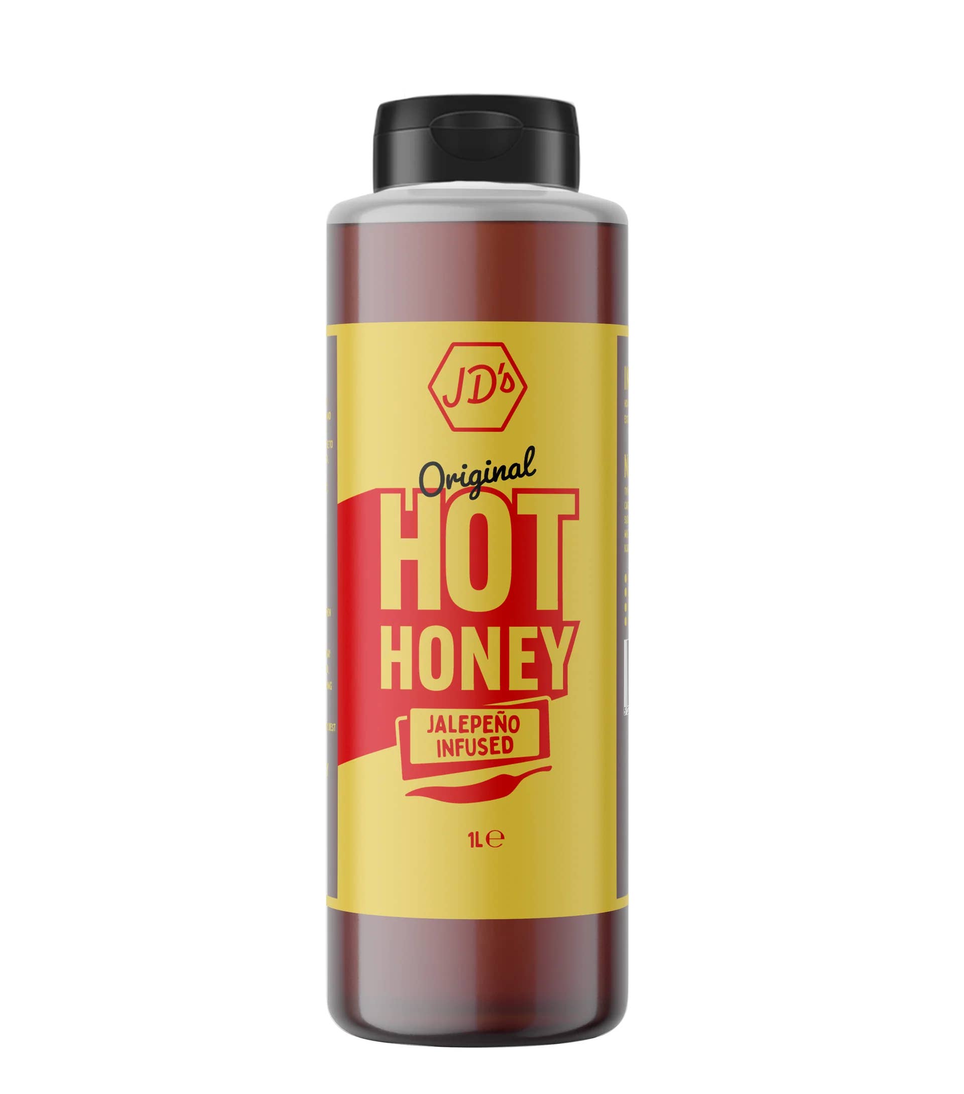 JD’s Hot Honey - Wholesale Honey - JD's Hot Honey Original - 1 Litre big boi bottle
