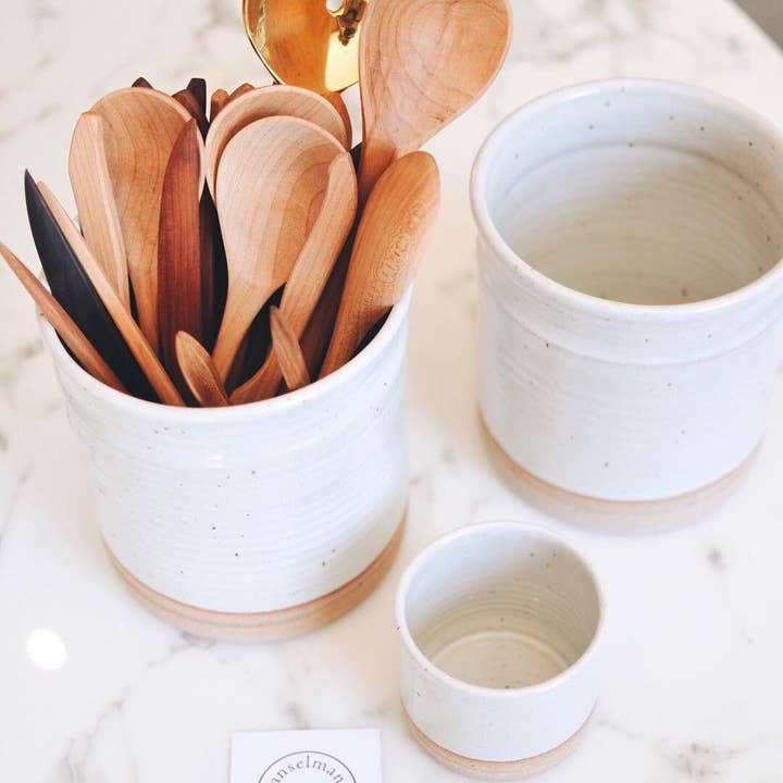 Sage Valley Pottery - Wholesale Utensil Holder - Utensil Jar1