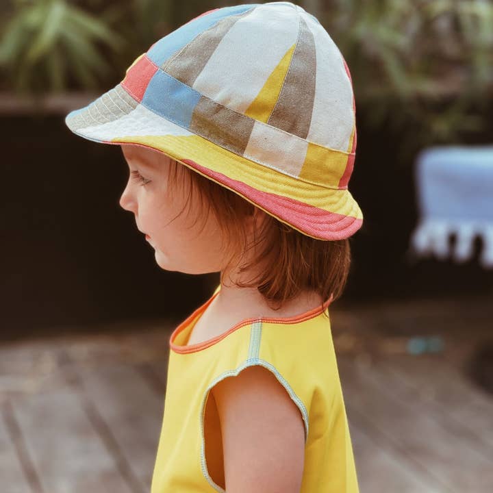 BAÏNES SWIMWEAR - Wholesale Bucket Hat - Kids - THE TUTTI FRUTTI CAP FERRET HAT