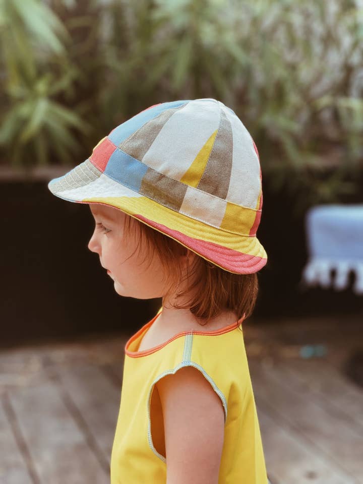 Chapéu Tutti Frutti Cap Ferret por atacado de BAÏNES SWIMWEAR