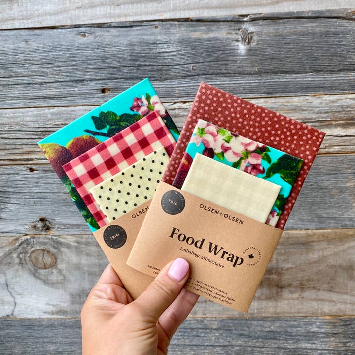 OLSEN+OLSEN - Wholesale Food Storage Wrap/Bag - Bestsellers Beeswax Food Storage Wraps