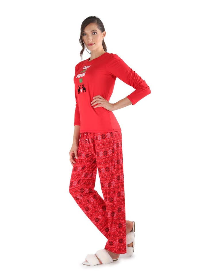 Memoi Long Story 2-Piece Pajama Set for wholesale by Infinity Classics International Inc.