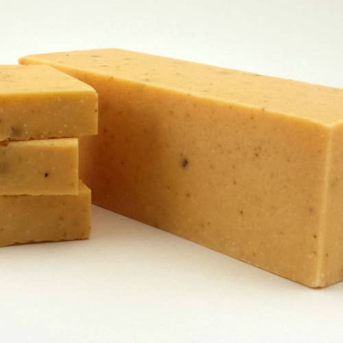 The Soap Guy - Wholesale Bar Soap - Orange Aloe Scrub Soap Loaf