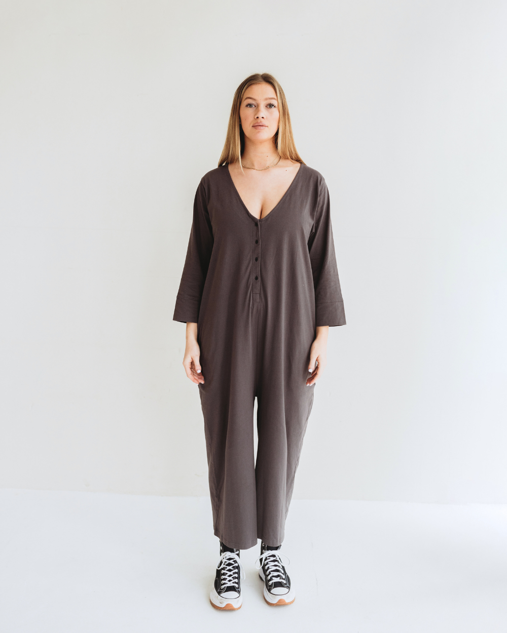 Mai Charcoal Jumpsuit for wholesale on Faire5