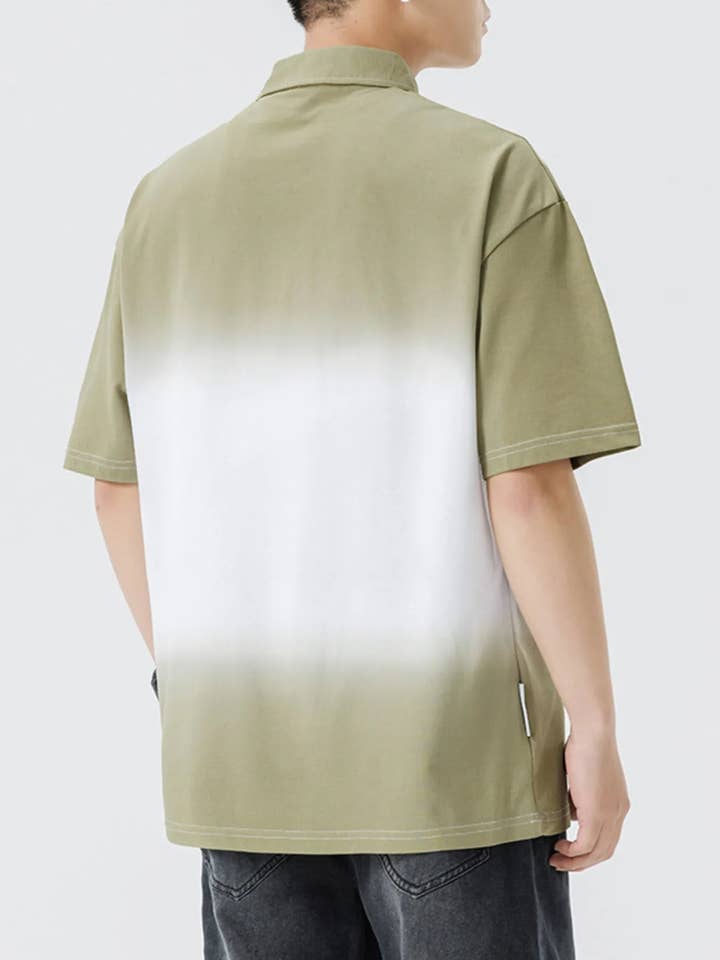 React Activewear - Wholesale Polo - Men's - Men's Plus Size Button Detail Short Sleeve Polo1