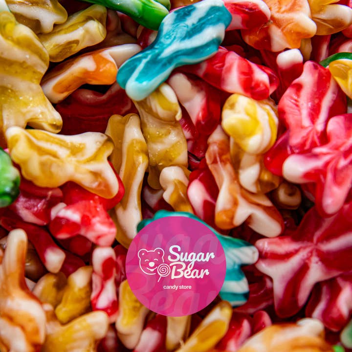 Sugar Bear Candy - Wholesale Gummy - Swirly Fish1