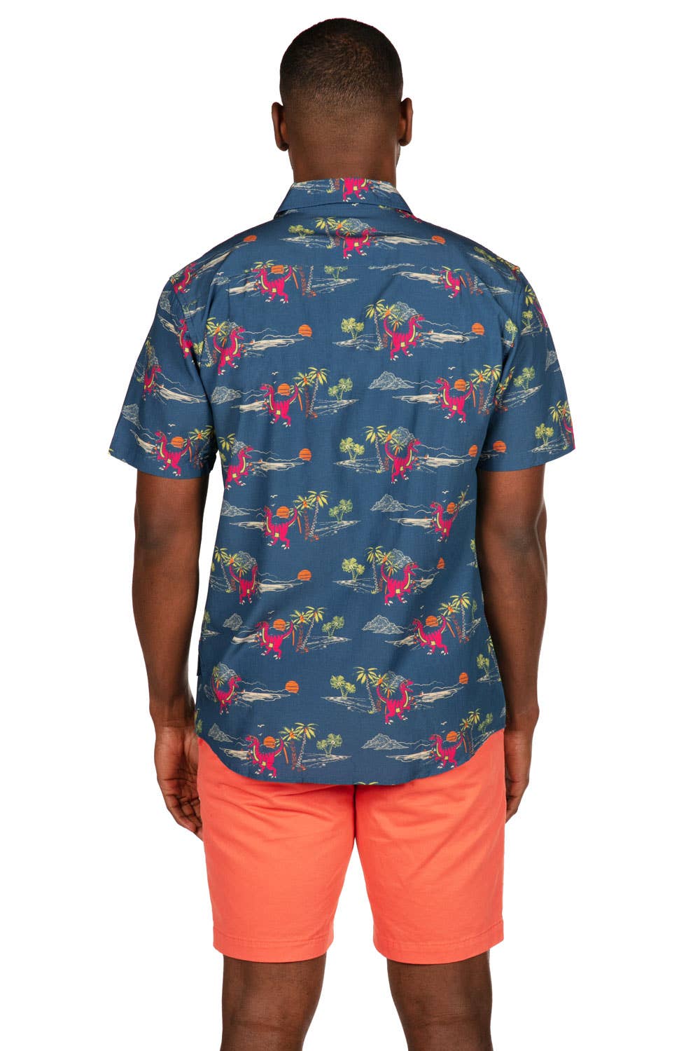 Tipsy Elves - Wholesale Overhemd met knopen - Heren - Prehistorisch Feest Hawaïaans Overhemd - Casual Overhemd voor Mannen3