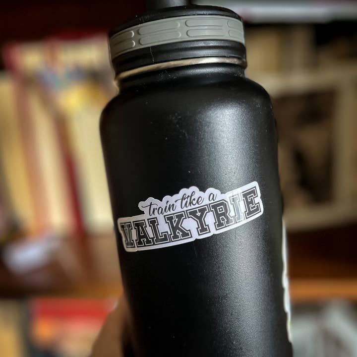 Well Read Babes - Wholesale Sticker - ACOTAR Train Like Valkyrie Romantasy Bookish Kindle Sticker1