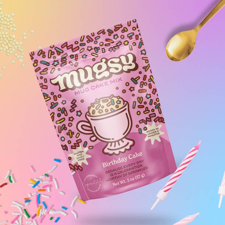 Mugsy Bakes - Wholesale Cake Mix - Birthday Cake Mix (24 count)0