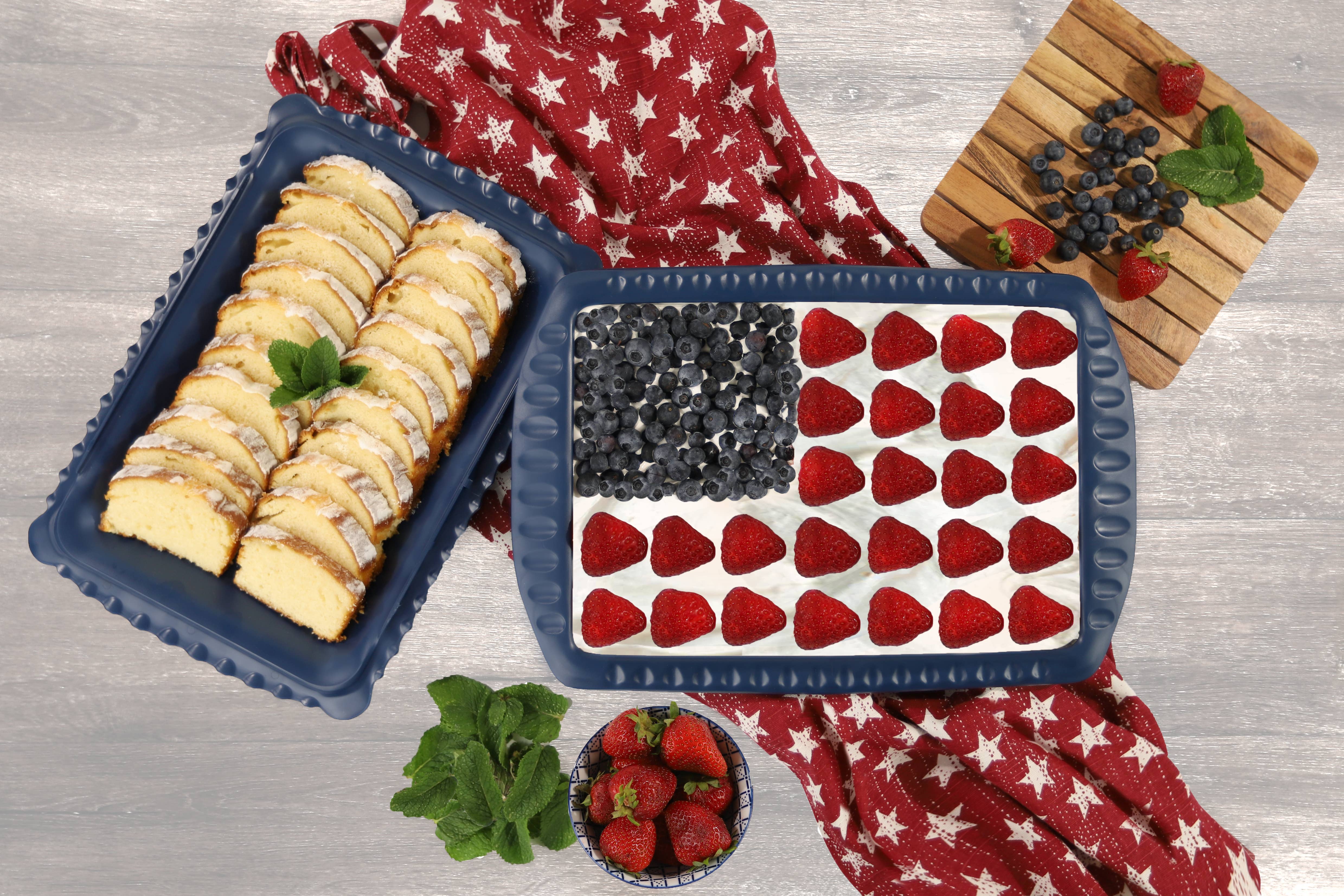 Foil Decor - Wholesale Casserole Carrier - FOIL DECOR - Navy2