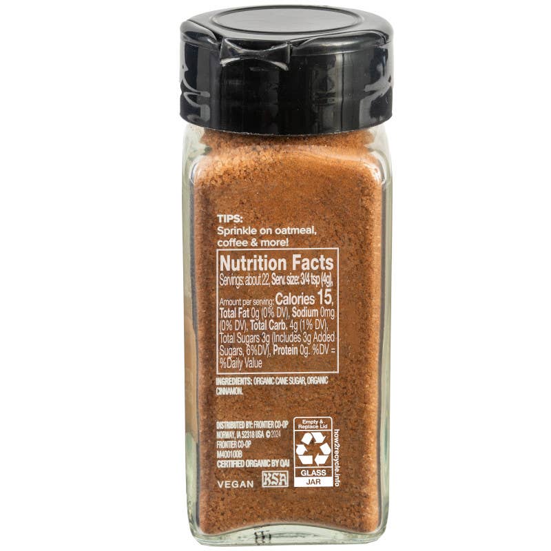 Simply Organic - Wholesale Dried Spice Mix - Simply Organic Cinnamon Sugar Trio, Certified Organic4