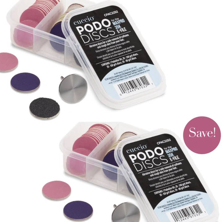 BOGO: Buy 1 Get 1 FREE Pedicure Pododisc Set for wholesale by Cuccio