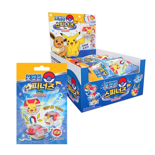 K-Wonderland - Venta al por mayor Pelota antiestrés - Niños - Paquete misterioso de Spinners coleccionables de personajes de Pokémon 7