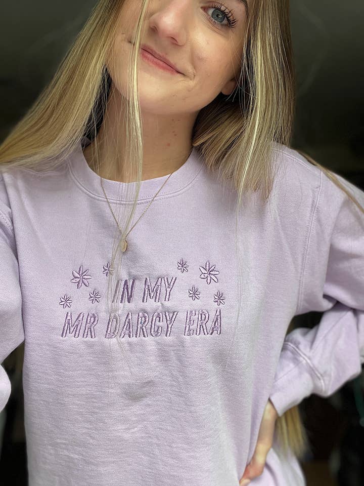 Mr. Darcy Era Sweatshirt for wholesale by The Bookish Belle