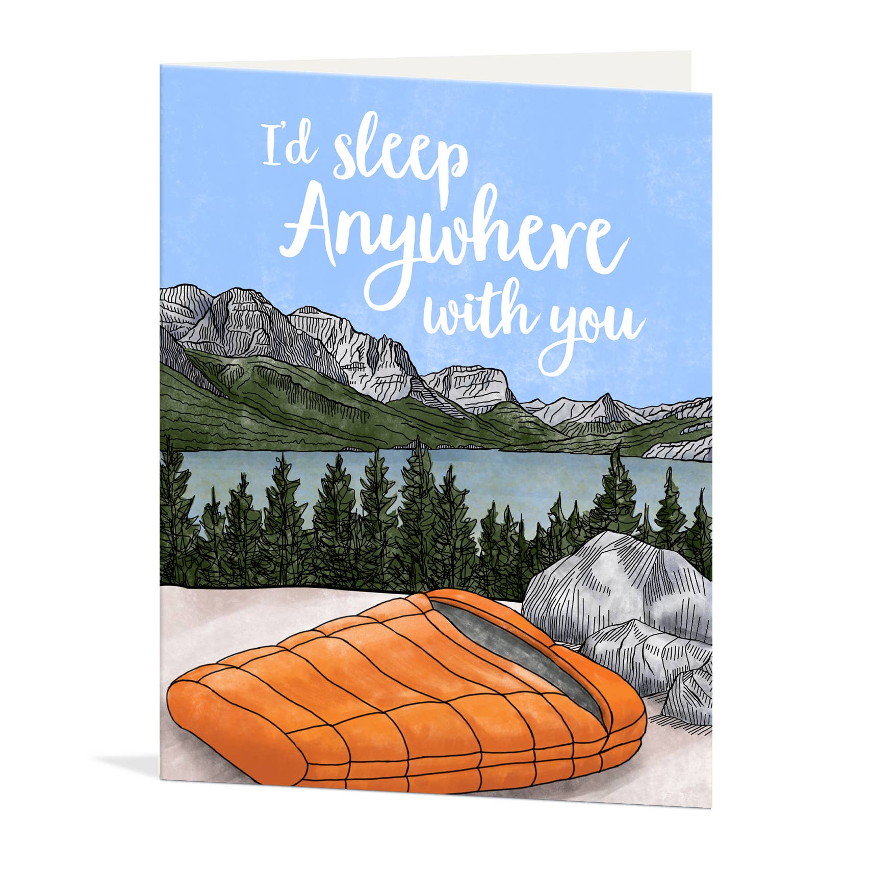 Waterknot - Wholesale Love Card - Sleep Anywhere Card2