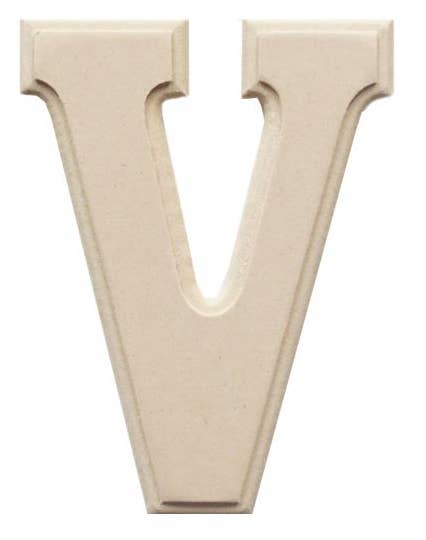 Angels Craft – wholesale Craft supplies – Wood Letters MDF 6-inch with Routed Edge, 1-ct23