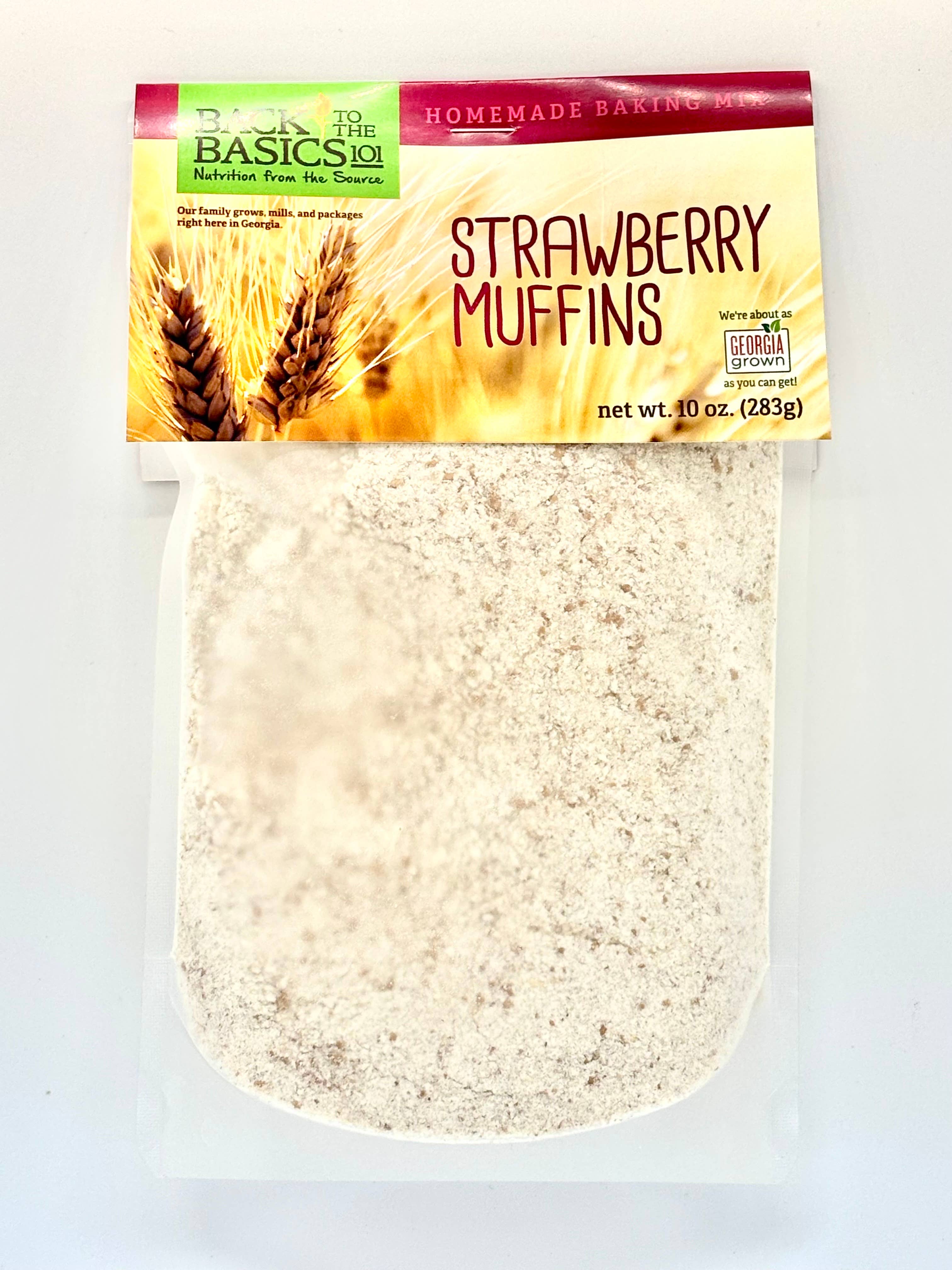 Back To The Basics - Wholesale Muffin mix - Strawberry Muffin Homemade Baking Mix